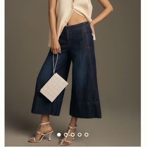 Anthropologie Pilcro Foxglove Midrise Flare Jeans